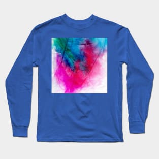 Awesome Watercolor Abstract Art Long Sleeve T-Shirt